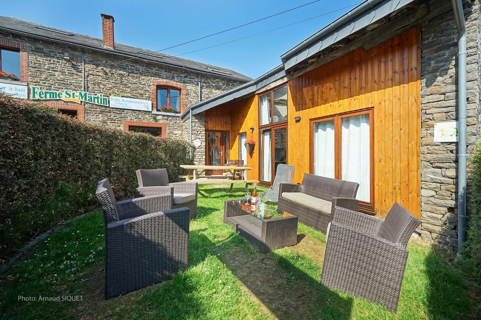 Bed and Breakfast Ferme St Martin Manhay Экстерьер фото